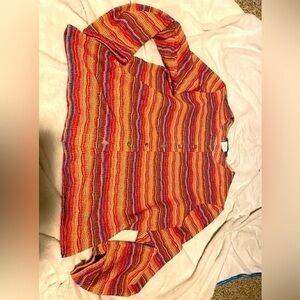 JESSICA Holbrook full button up stunning shirt M
